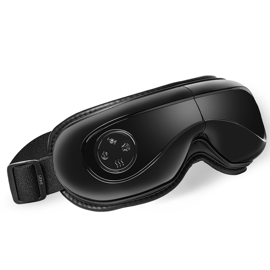 VEVOR Heated Eye Massager Eye Care Device 5 Modes Bluetooth Music Foldable