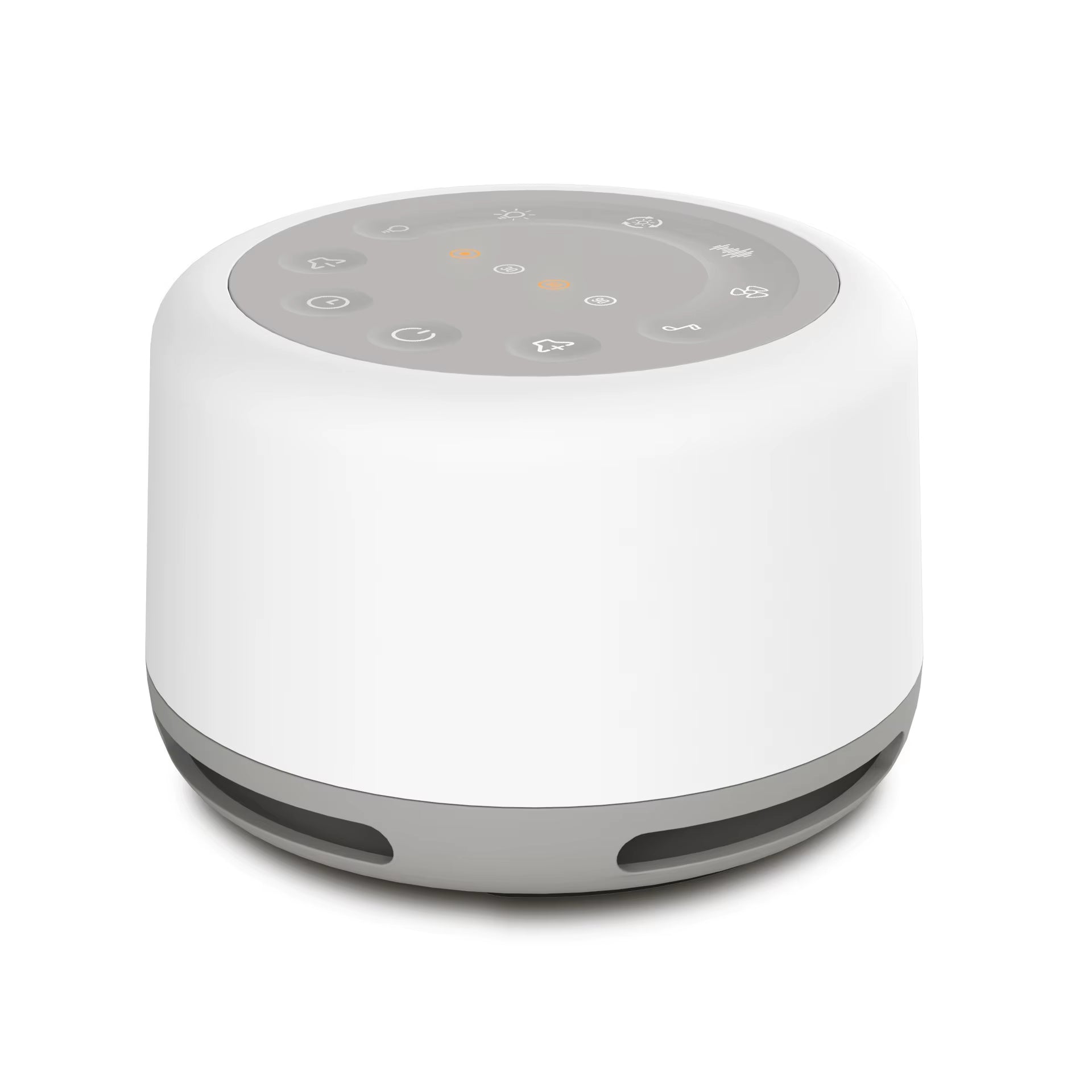 Upgraded Portable White Noise Sound Machine with Mood Light Sleep Sound Therapy with RGB Night Light for Baby